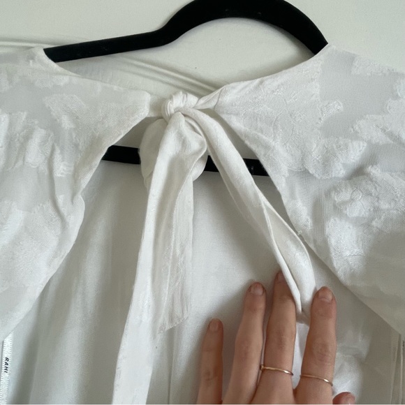 Rahi Athena Midi Cutout White Dress, small. New - Picture 8 of 12